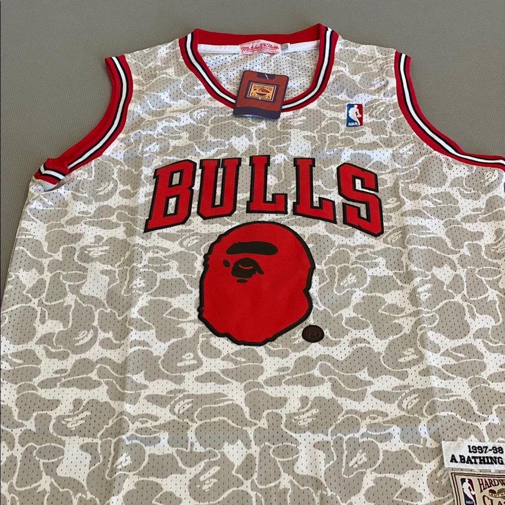 Bulls bape Jersey